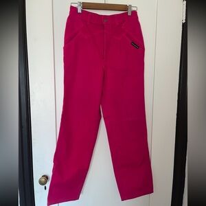 Vintage hot pink Rocky Mountain jeans